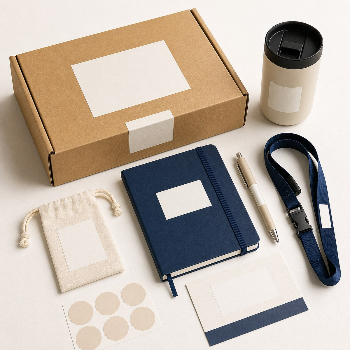 Essential Welcome Pack dla nowych pracowników z logo